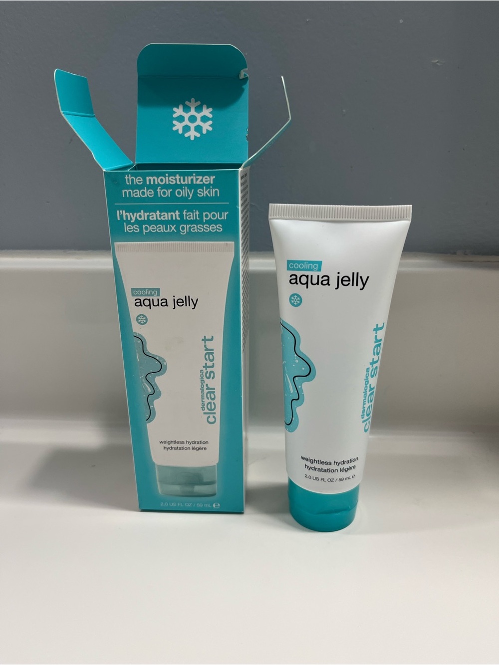 Aqua Jelly Cooling Face Moisturizer For Oily Skin New